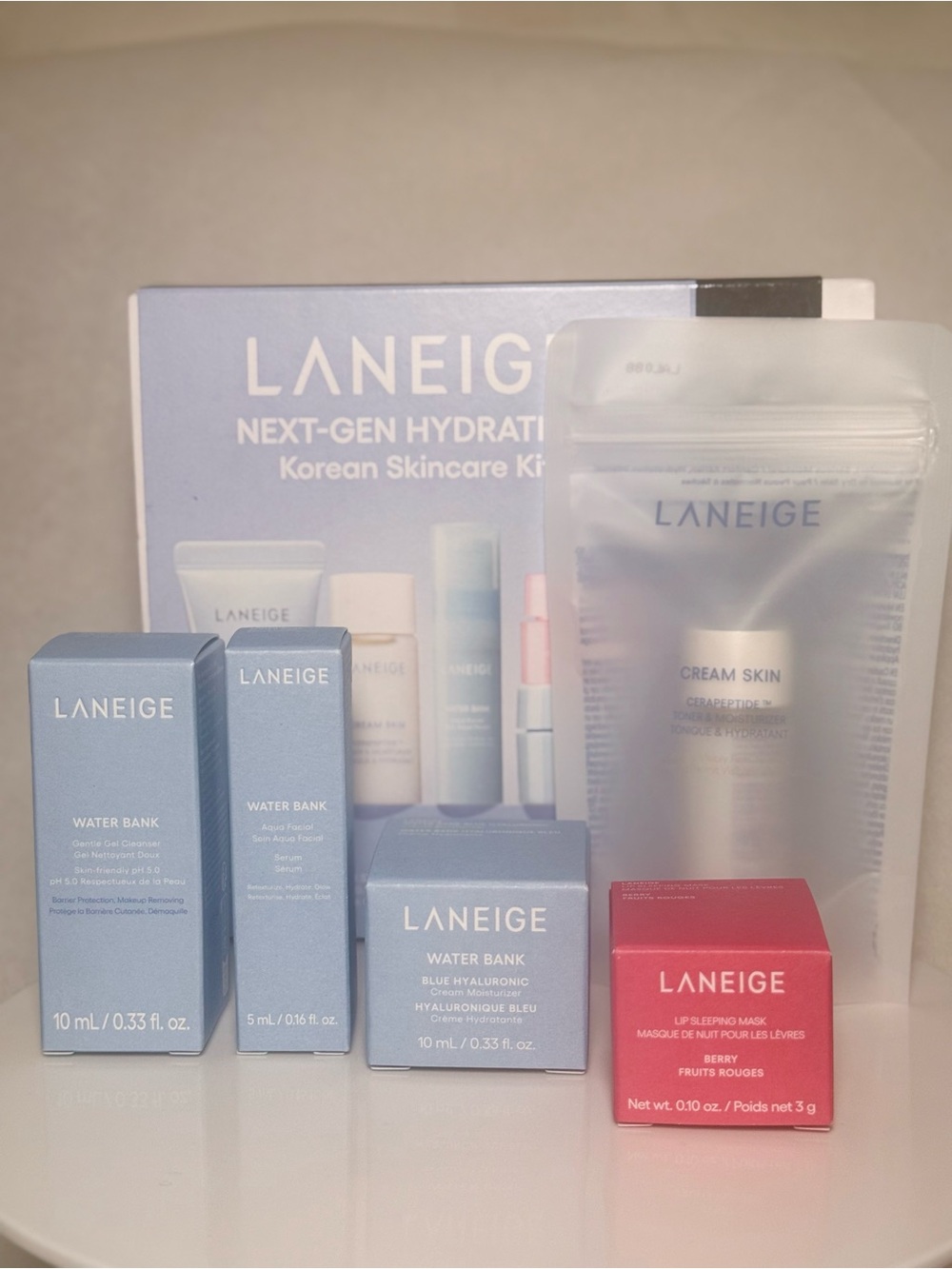Laneige Nex Gen Hydration Korean Skin Care Set